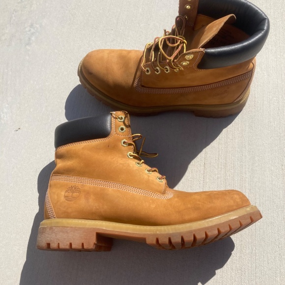 Wheat 6” Timberland Waterproof Boots size 10.5 main image 4